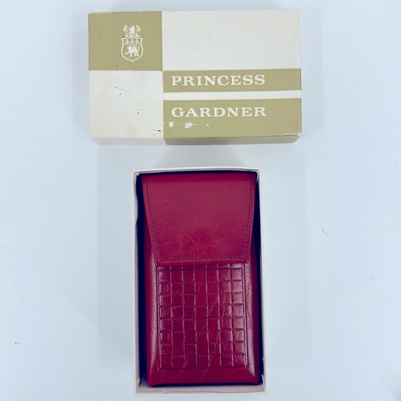 NWT Vintage Princess Gardner Cigarette Case- Red - Picture 9 of 10
